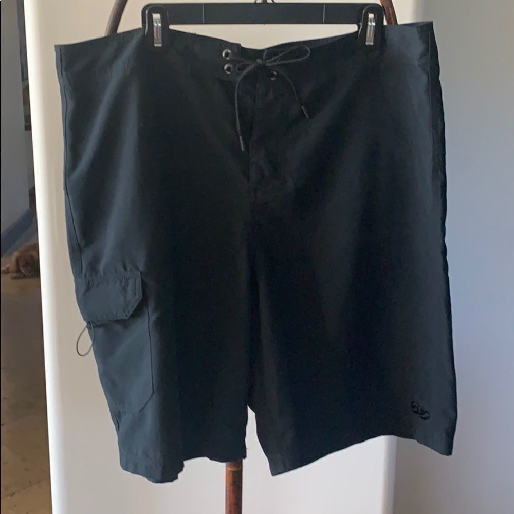 NIKE Black Mens Swim Trunks